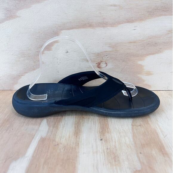 Sole - Orthotic Raven Sport - Flip-Flops Sandals - Black - Men's - M9 - Picture 5 of 9